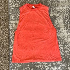 Lululemon Coral Tie Dye All Yours Tank Size 6